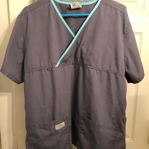 Urbane scrub top